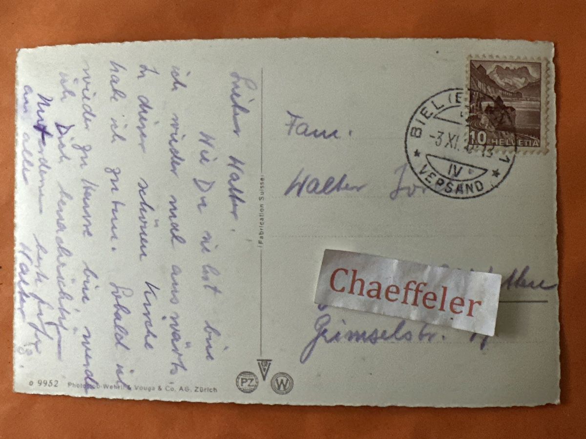 Cartes postales: Lyss, Kirche – D'occasion à Zürich par Chaeffeler 1