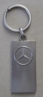 Porte-clés MERCEDES métal argent mat