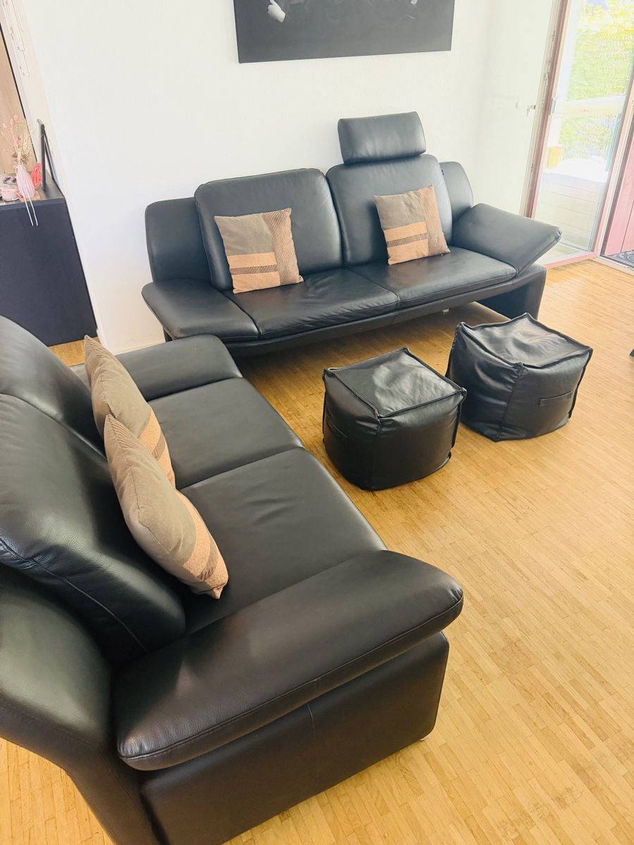 Divani: Leu Swiss Designer Sofa Set komplett  – Usato da Dietikon venduto da BS87 4