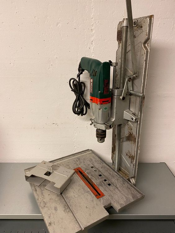 Bohrständer multifunktional, inkl. Metabo Bohrmaschine (Gebraucht) in ...