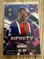 💥💥Topps Match Attax 26/27 DEMBELE - 3 INFINITY SUPER-RARE