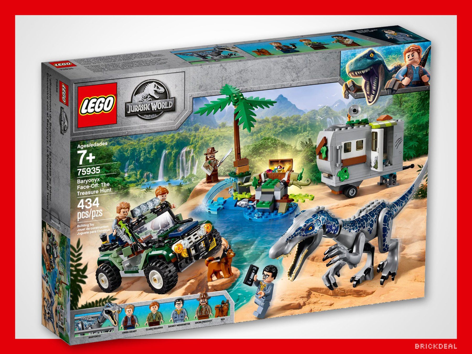 LEGO Jurassic World - Baryonyxs Kräftemessen 75935 NEU (Neu und ...