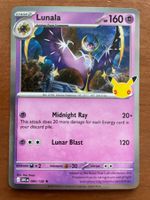 Pokemon Lunala Holo 30 Jahre (Versand gratis)