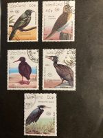 Laos 1990 Lot Vögel Neuseeland gestempelt