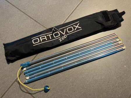 Lawinensonde Ortovox 200 cm mit Sack