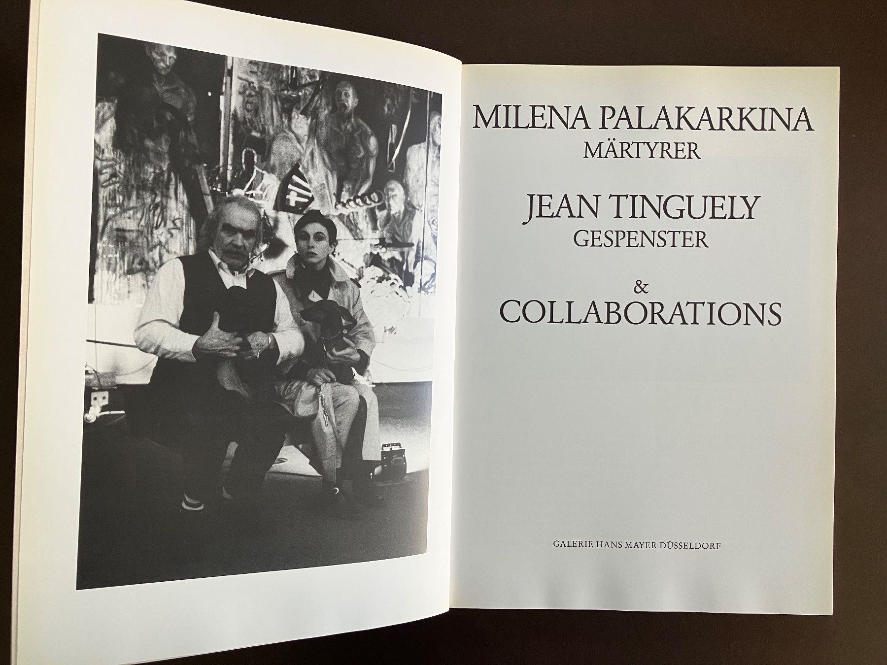 Libri: Kunst: Palakarkina - Tinguely - Collaborations – Usato da Menziken venduto da timbuktu1001 1