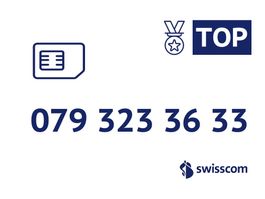 079 323 36 33 | Swisscom Prepaid Nummer | SIM Karte