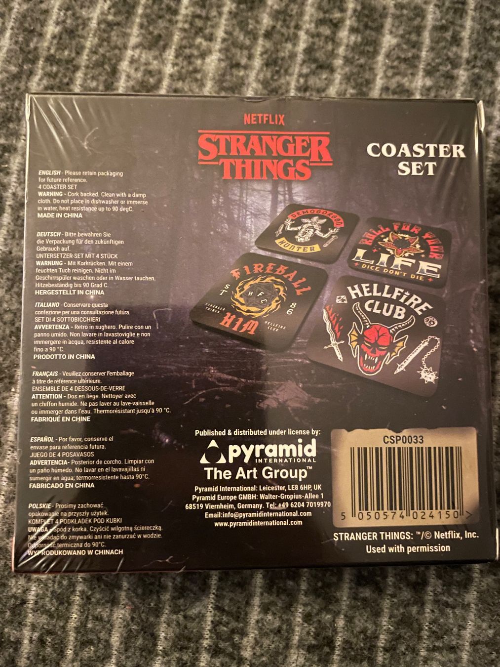 Alle DVDs: Stranger Things - Untersetzer – Neu und originalverpackt aus Dierikon von Butcherboy 1
