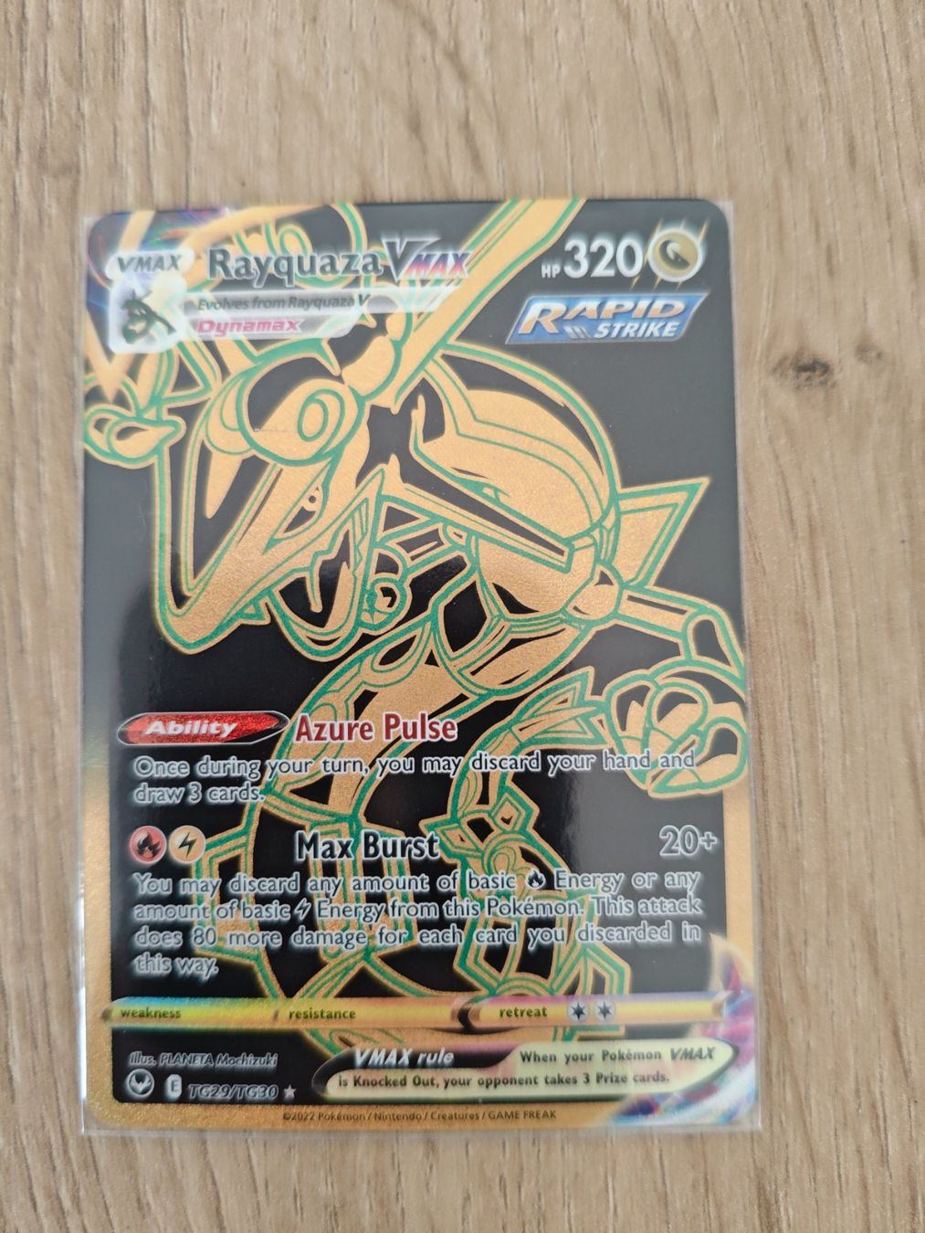 Pokémon Carte collezionabili: Rayquaza Vmax TG29/TG30 / Silver Tempest – Nuovo e nell'imballaggio originale da Develier venduto da Ant_ckl5 3