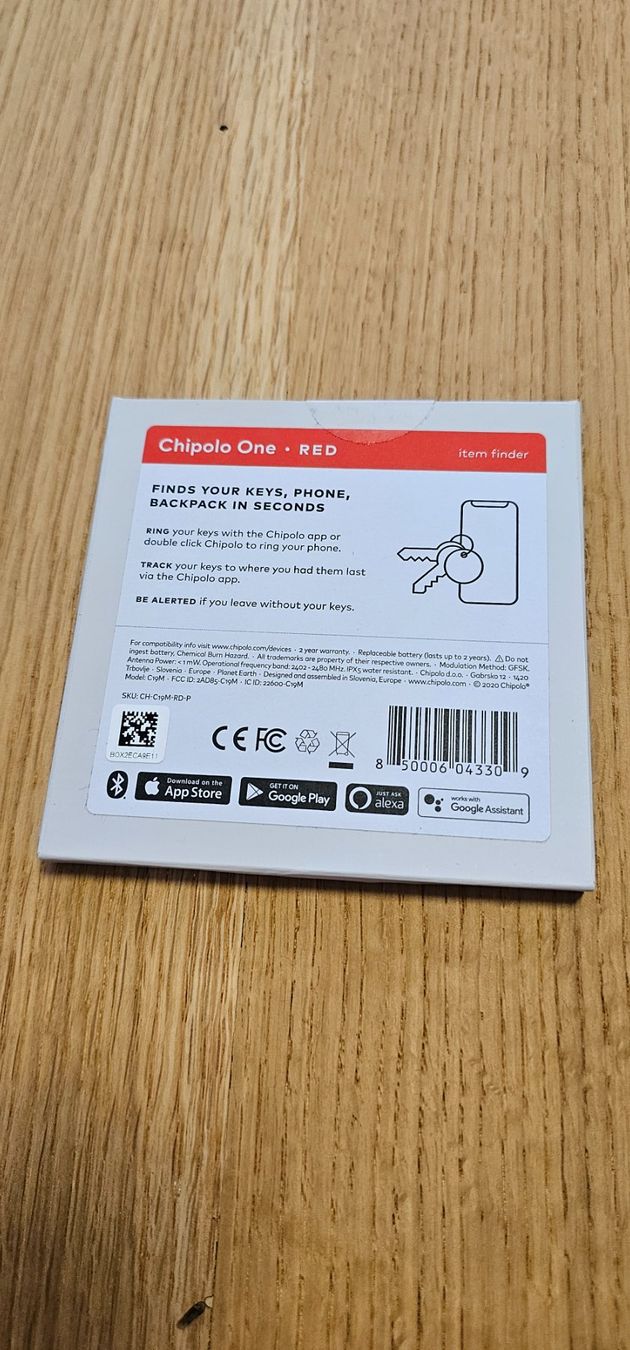 Portachiavi: Chipolo One Tracker, 3 stk. Neu & Originalverpackt – Nuovo e nell'imballaggio originale da Küttigen venduto da FuturePlanet 1