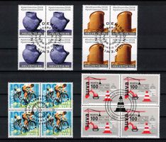 Schweiz 2018, Werbemarken Serie(n) im 4er-Block mit ET-ʘ