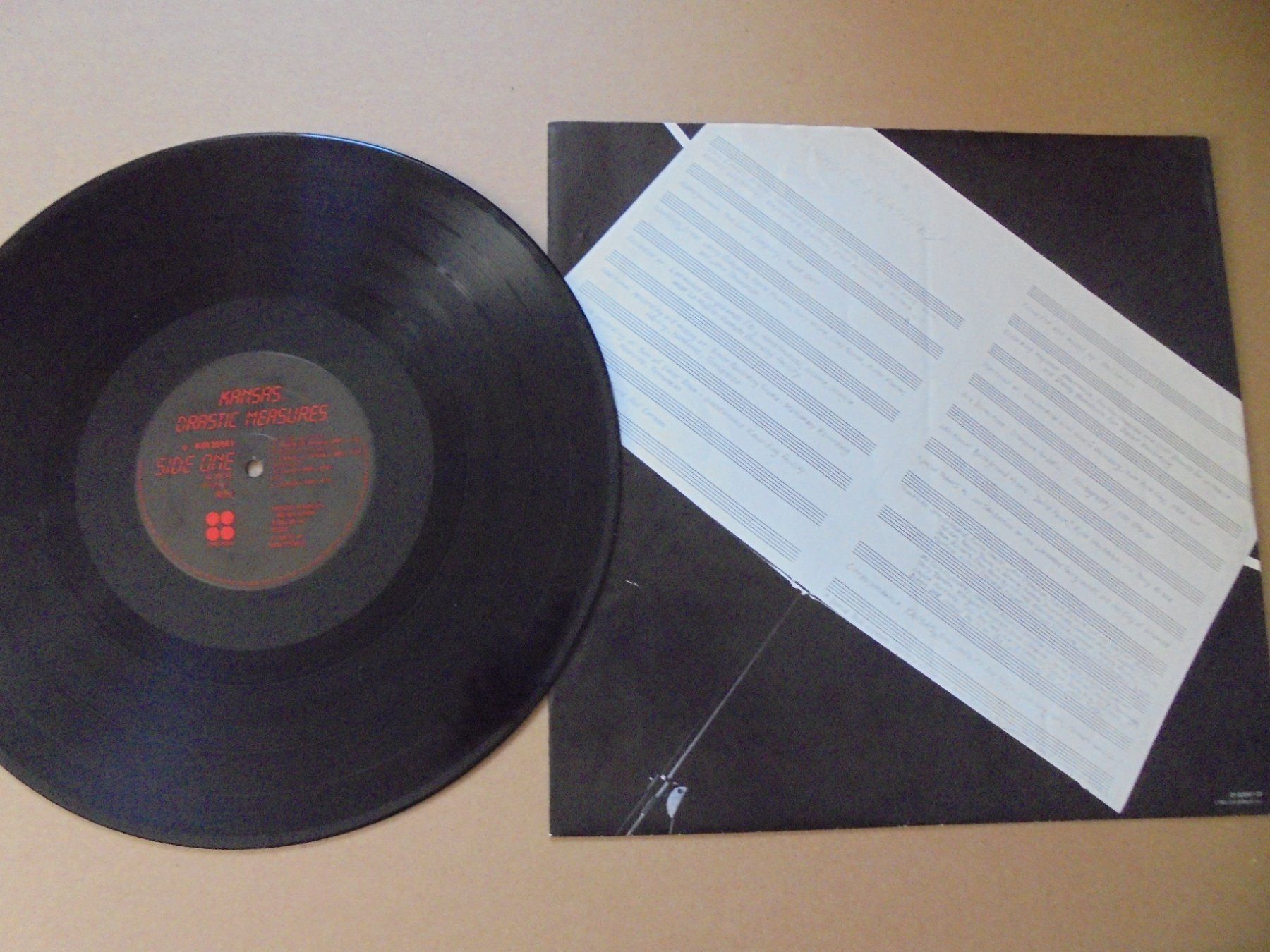 Dischi in vinile: KANSAS " Drastic Measures " LP Holland 1983 – Usato da Crissier venduto da Promopost 4
