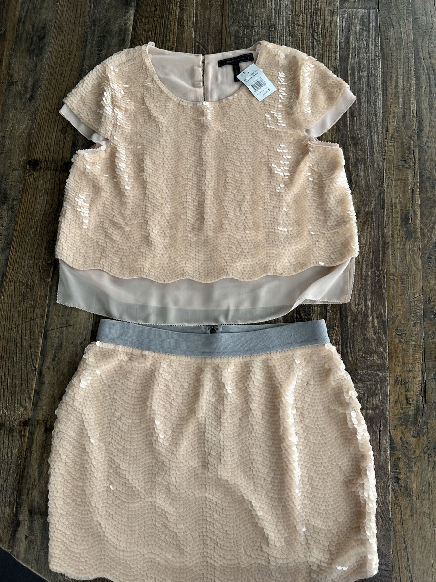 Costumi: BCBG Maxazria Gr S zartrosa Ensemble neu – Nuovo (secondo la descrizione) da Wollerau venduto da NinaWollerau