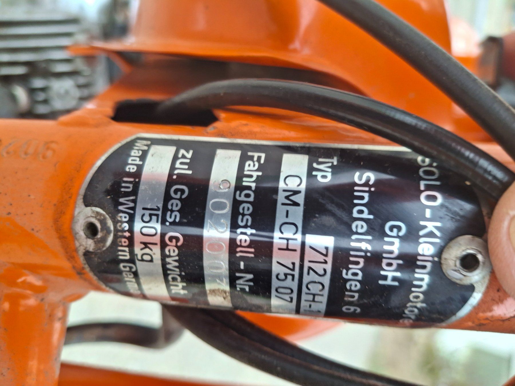 Cyclomoteurs: MARS LUXUS SOLO AUTOMATIC OHNE AUSWEIS – D'occasion à La brillaz par Olditrak 4