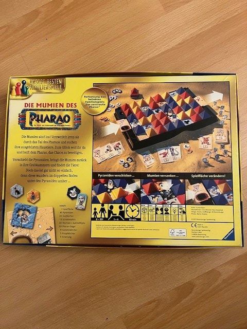 Ravensburger Spiele: Die Mumien des Pharao – Gebraucht aus Wabern von MagdalenaWabern 1