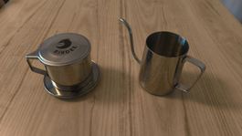 NEU: Vietnamesischer Kaffeebereiter (Phin) mit Kännchen