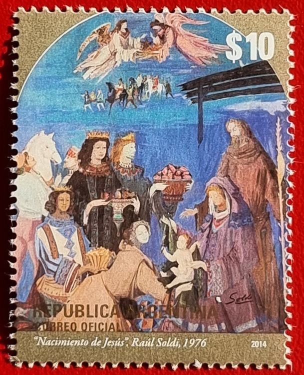 ARGENTINIEN ARGENTINIA WEIHNACHTEN NACIMIENTO JESUS 2014** Kaufen auf