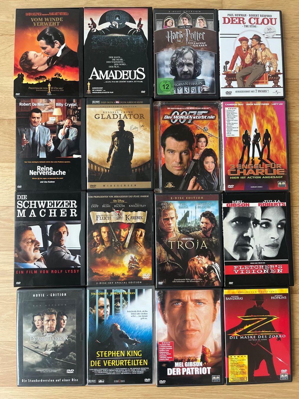 Tutti i DVDs: DVD's 16 stk – Usato da Zürich venduto da ivo_t9rd