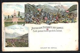Litho Näfels, Schlacht bei Näfels, Sch