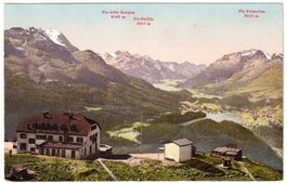St. Moritz - Standseilbahn Muottas Muragl Bergstation