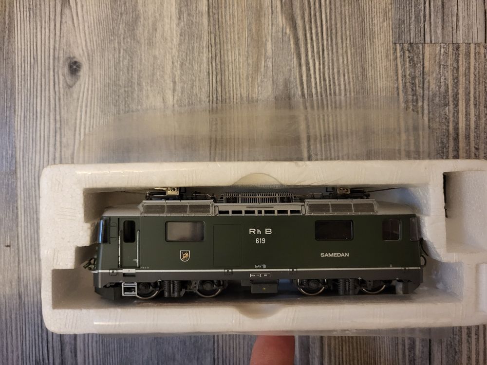 Bemo Modelleisenbahnen: Bemo 1258 119 Rhb Ge 4/4 II Grün – Gebraucht aus Berikon von TopLok1