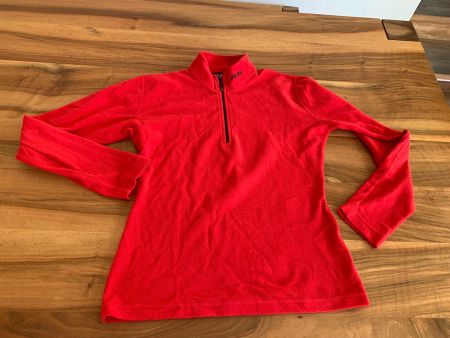 PEAK PERFORMANCE roter Fleece Pullover Gr. S NWT