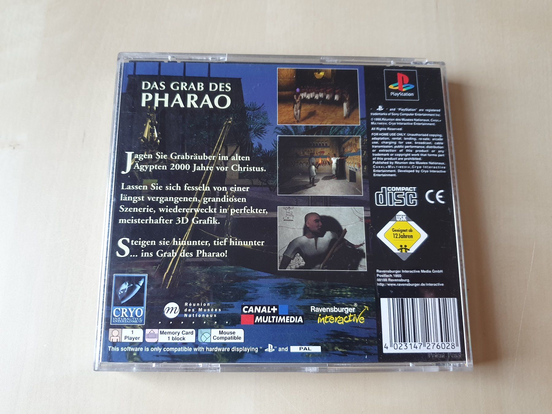 Sony Giochi: Das Grab des Pharao – Usato da Stansstad venduto da collectorsshop 1