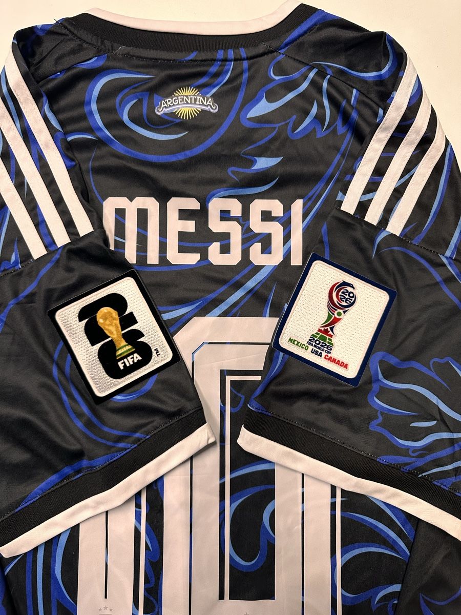 Adidas Leibchen & Hosen: Maillot Argentine Messi 10 Noir Taille M – Neu (gemäss Beschreibung) aus Paudex von Deals_Suisse 2