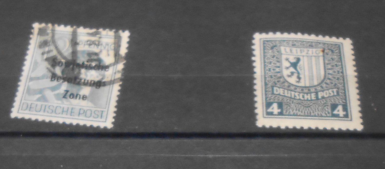Tutti i francobolli: Briefmarken Deutsche Post Sowjetische Besatzungszone Leipzig – Usato da Basel venduto da Javer