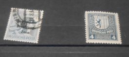 Briefmarken Deutsche Post Sowjetische Besatzungszone Leipzig