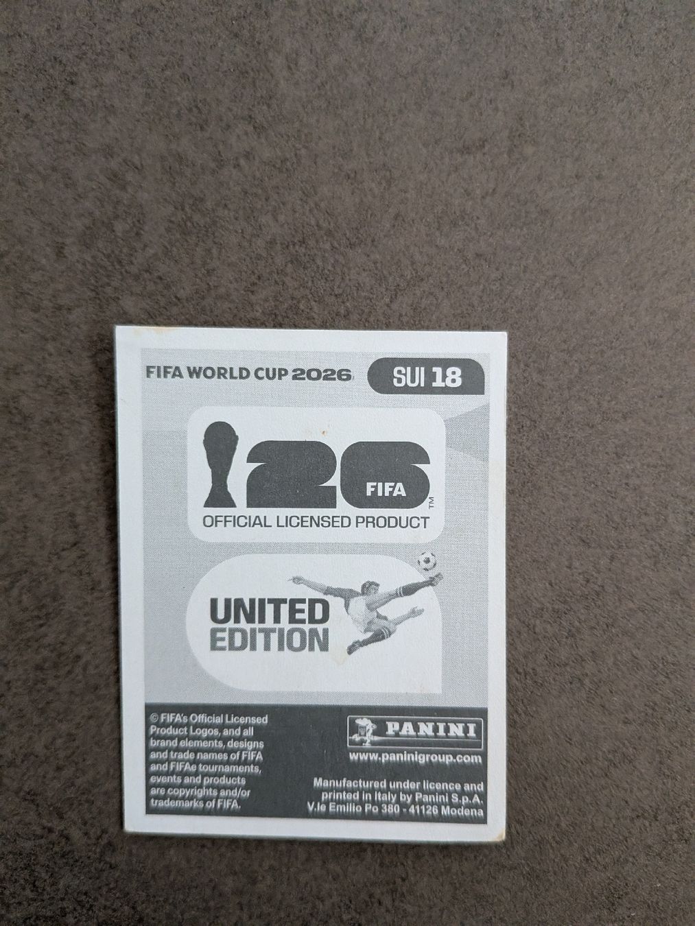 Panini Carte collezionabili: Panini Bild SUI 18 – Nuovo (secondo la descrizione) da Eschenbach SG venduto da SanFranciscoCalifornia 1