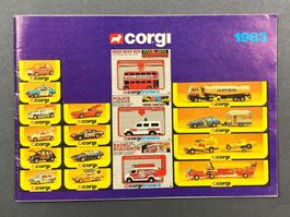 Corgi 1983 Sammler Katalog Vintage Modellauto Die-Cast