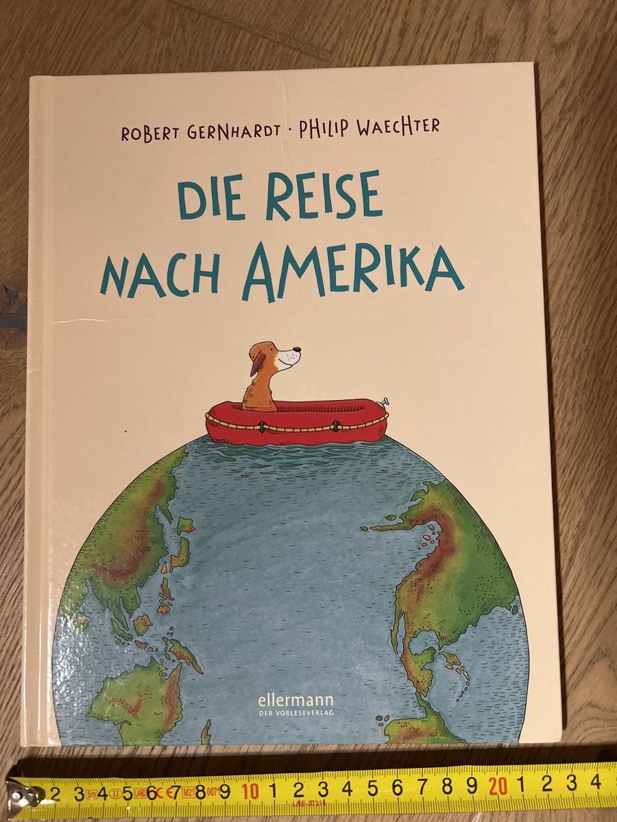 Libri: Bilderbuch "Die Reise nach Amerika" Kinder – Usato da Oensingen venduto da katepe