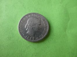 Schweiz 1898, 20 Rappen