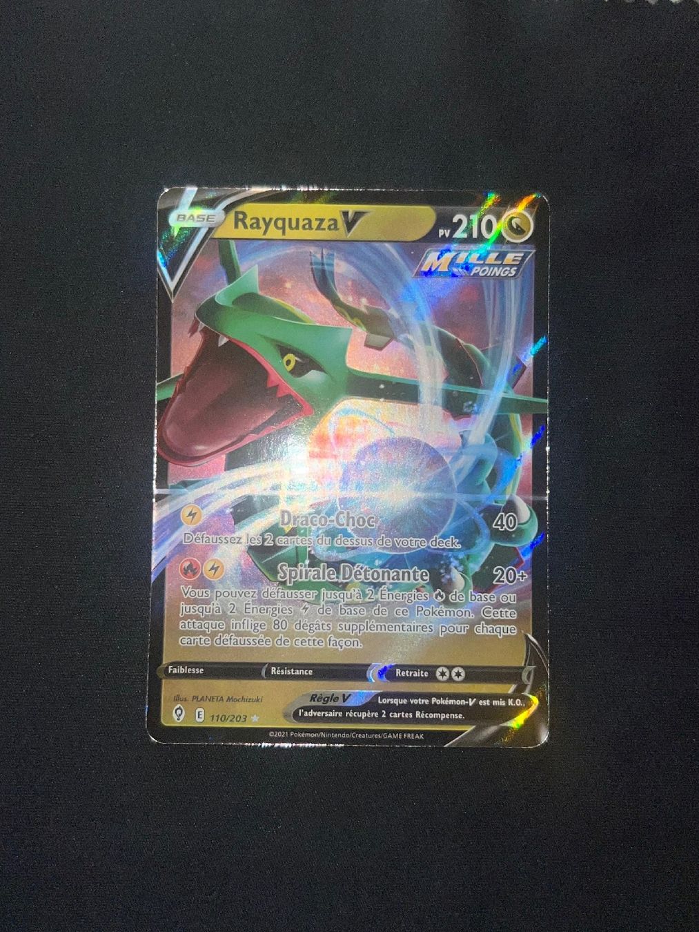 Pokémon Carte collezionabili: Rayquaza V FRançais 110/203 – Nuovo (secondo la descrizione) da Genève venduto da Jojo_pokemon 2