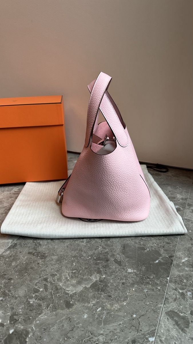 Hermès Sacs femmes: Hermes picotin 18 rose Sakura  – Neuf (Voir description) à Paradiso par Under_sun 3