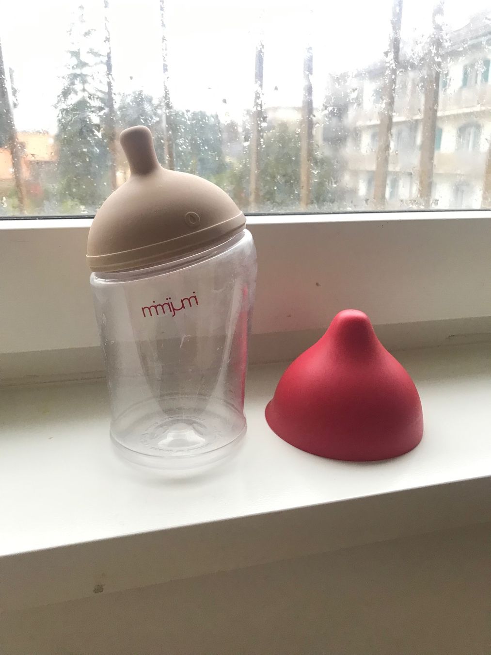 Pasti del neonato: Biberon ergonomique Mimijumi – Usato da Chêne-Bougeries venduto da lei_wm26
