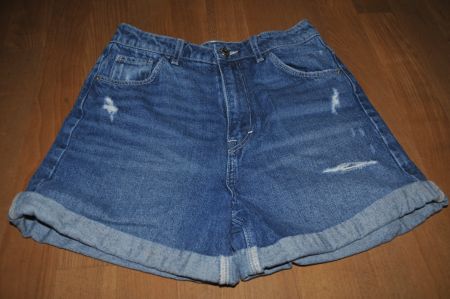 coole kurze Jeans Hose, Gr. 164 - top Zustand