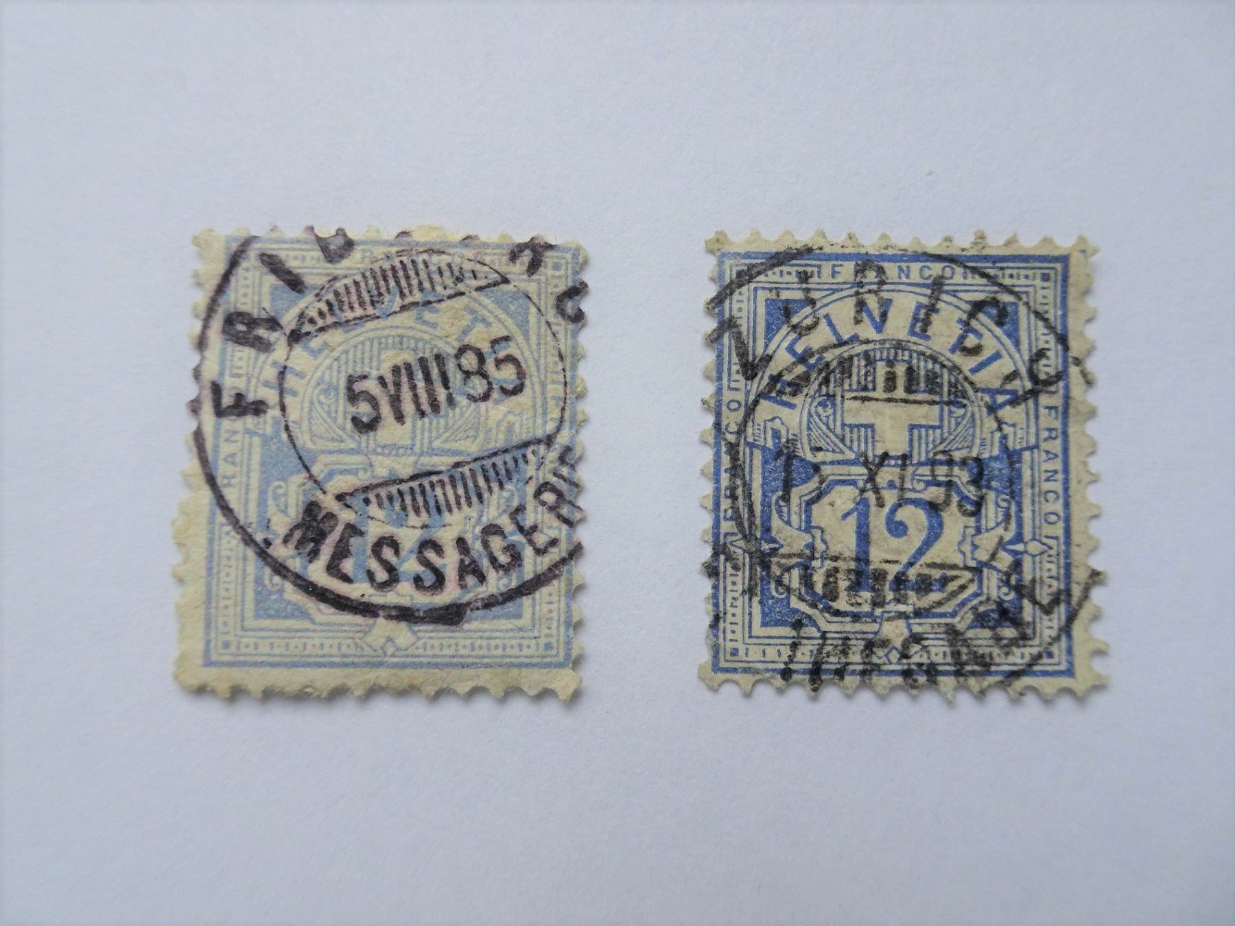 Tous les timbres: Vollstempel – D'occasion à Aadorf par Chnorli-Furz