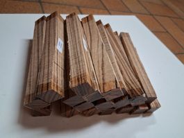 20 Zebrano Kanteln / Pen Blanks