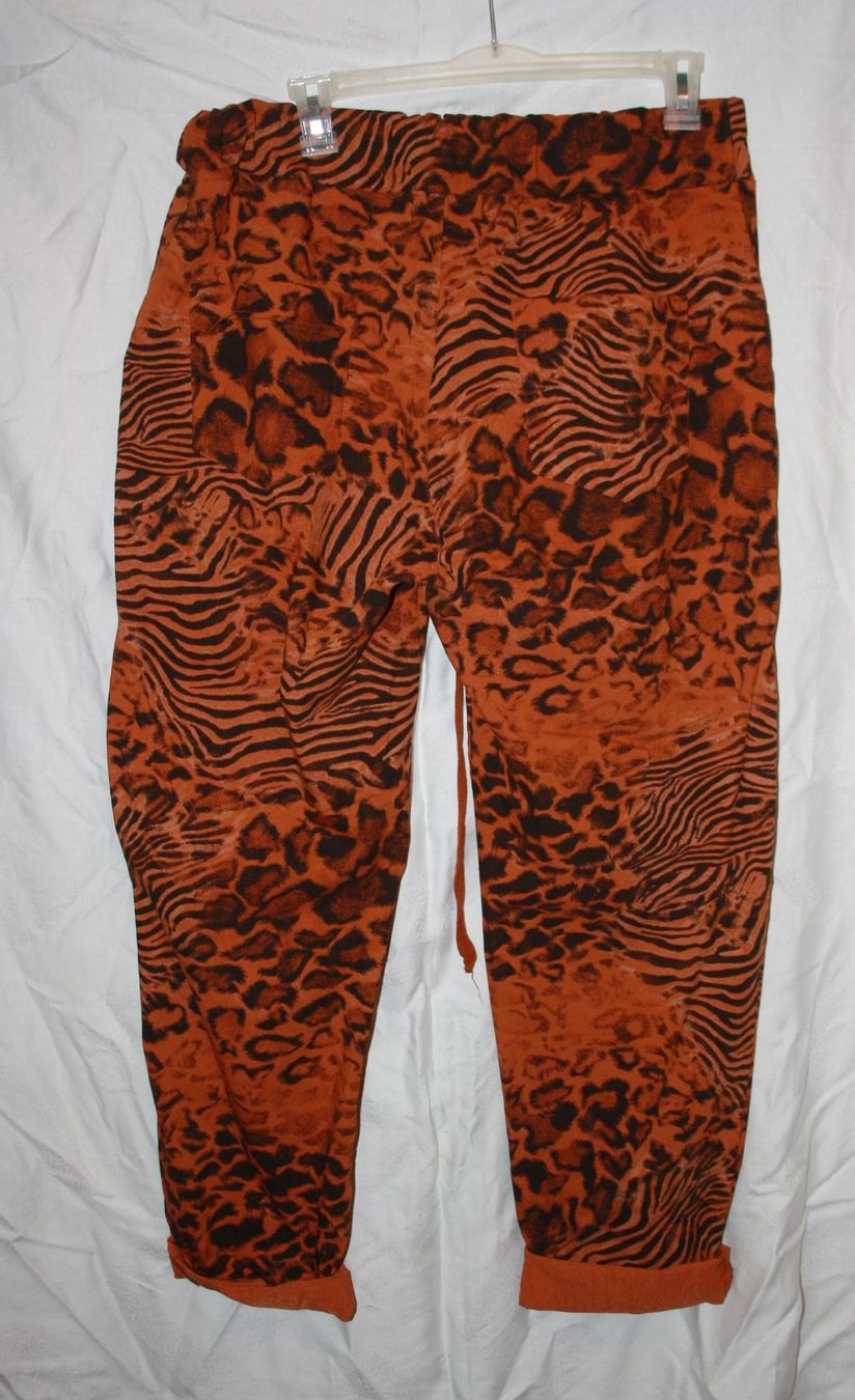 Pantaloni: gemusterte Schlupfhose Gr.46 – Nuovo (secondo la descrizione) da Riedholz venduto da Helga1965 1