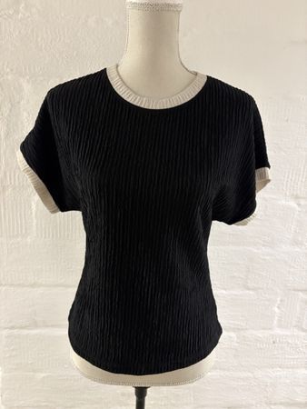 Damen T-Shirt,Gr.M;Zebra 
