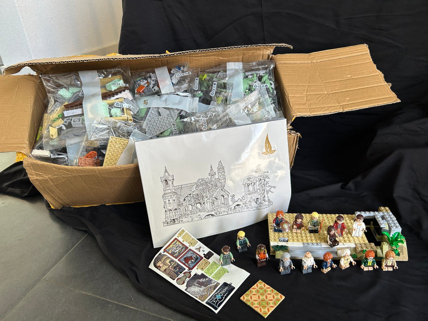 Kit di costruzioni: Klemmbausteine - MOC Bruchtal – Nuovo (secondo la descrizione) da Birr venduto da Otto_FL