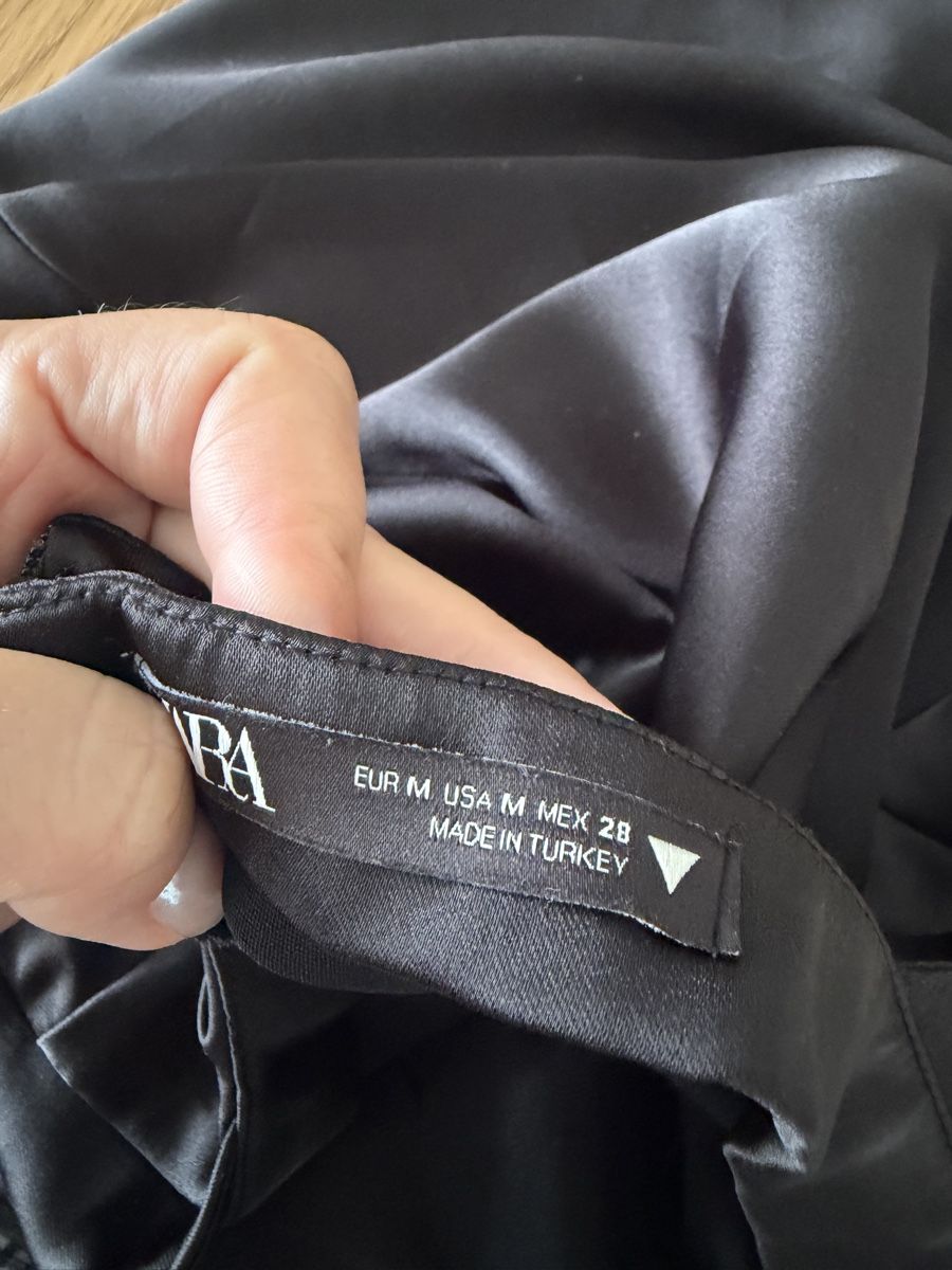 Zara Kleider: Vestito Satin Zara – Gebraucht aus Tegna von Valentinaleoni33 5