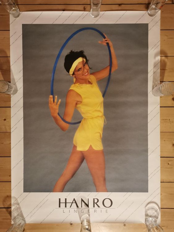 Hanro Werbe-Poster / Plakatwerbung / Mode / Model WELTFORMAT | Kaufen ...