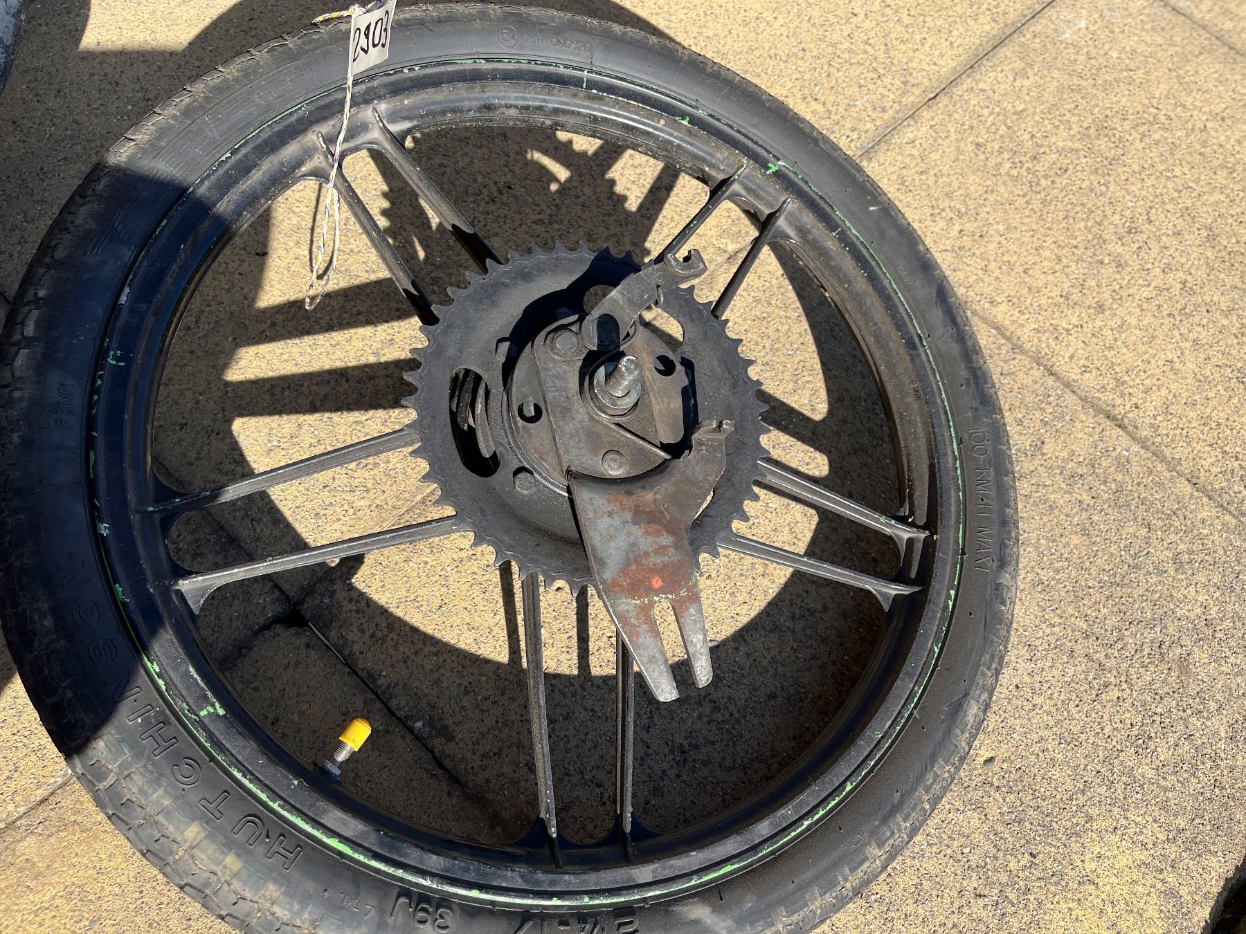 Puch Parti ricambio per ciclomotori: Puch Maxi/X30 Gussfelgen Hinterrad – Usato da Fahrni b. Thun venduto da berger_tuning34 1
