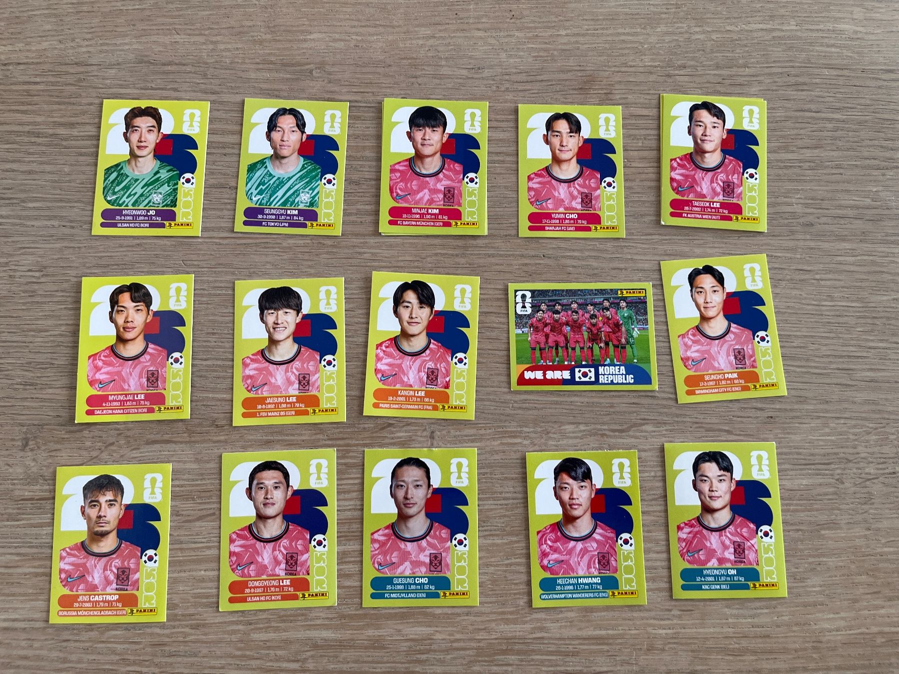 Panini Sammelbilder & Trading cards: Panini 2026 Südkorea – Gebraucht aus Niederrohrdorf von danino17 1
