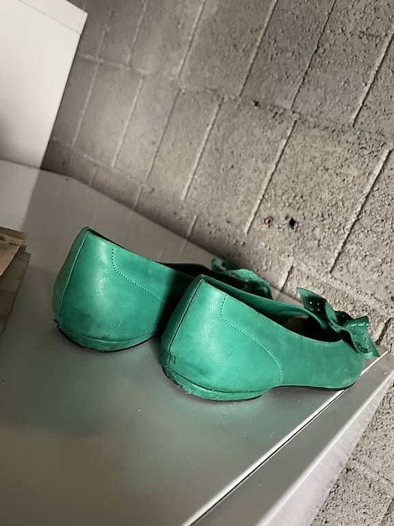 Damenschuhe: Ballerina grün Gr 38 – Gebraucht aus Volketswil von n_r_5gdf 1