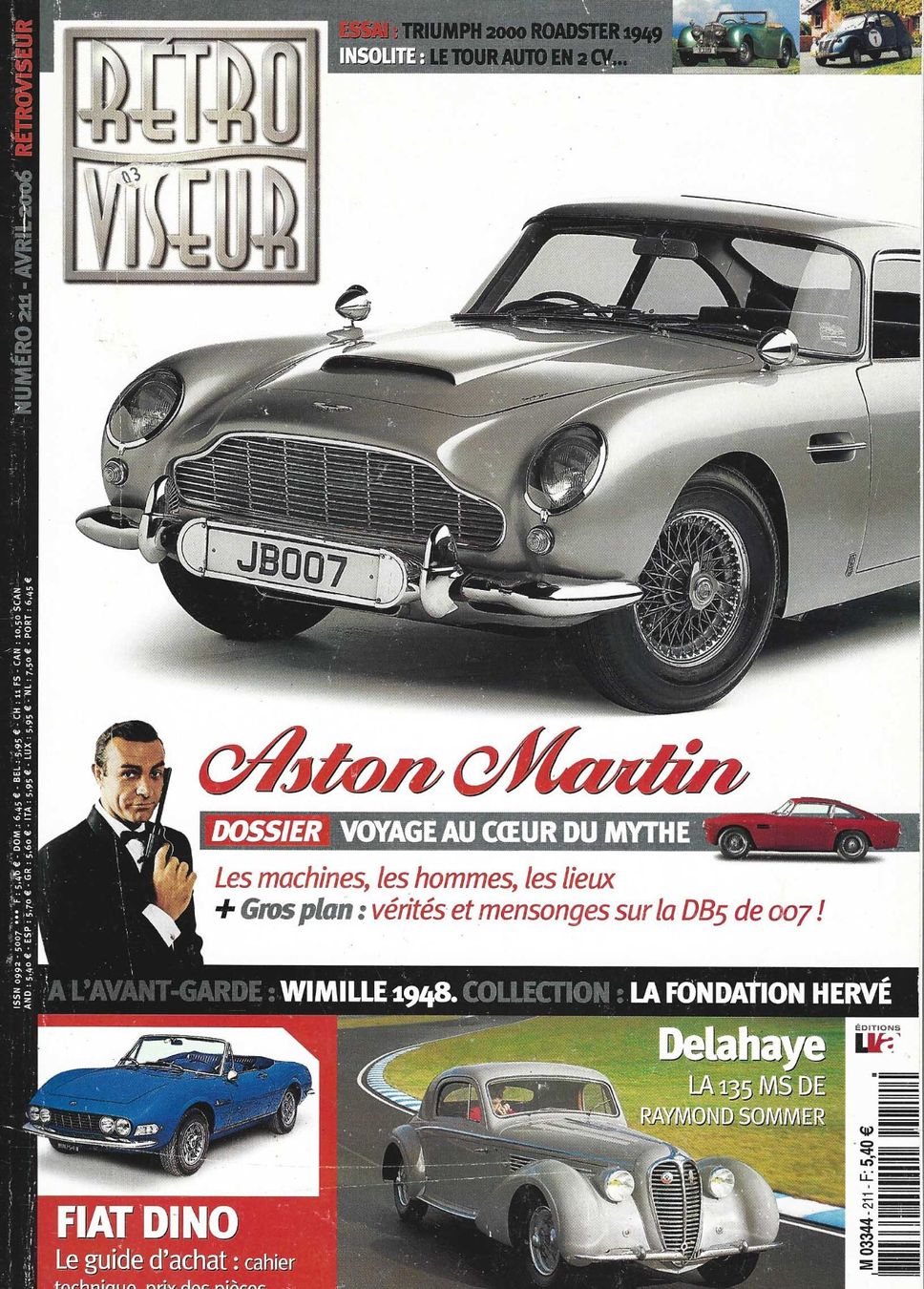 Libri: Rétroviseur No 211, avril 2006 – Usato da Fontainemelon venduto da Jice12