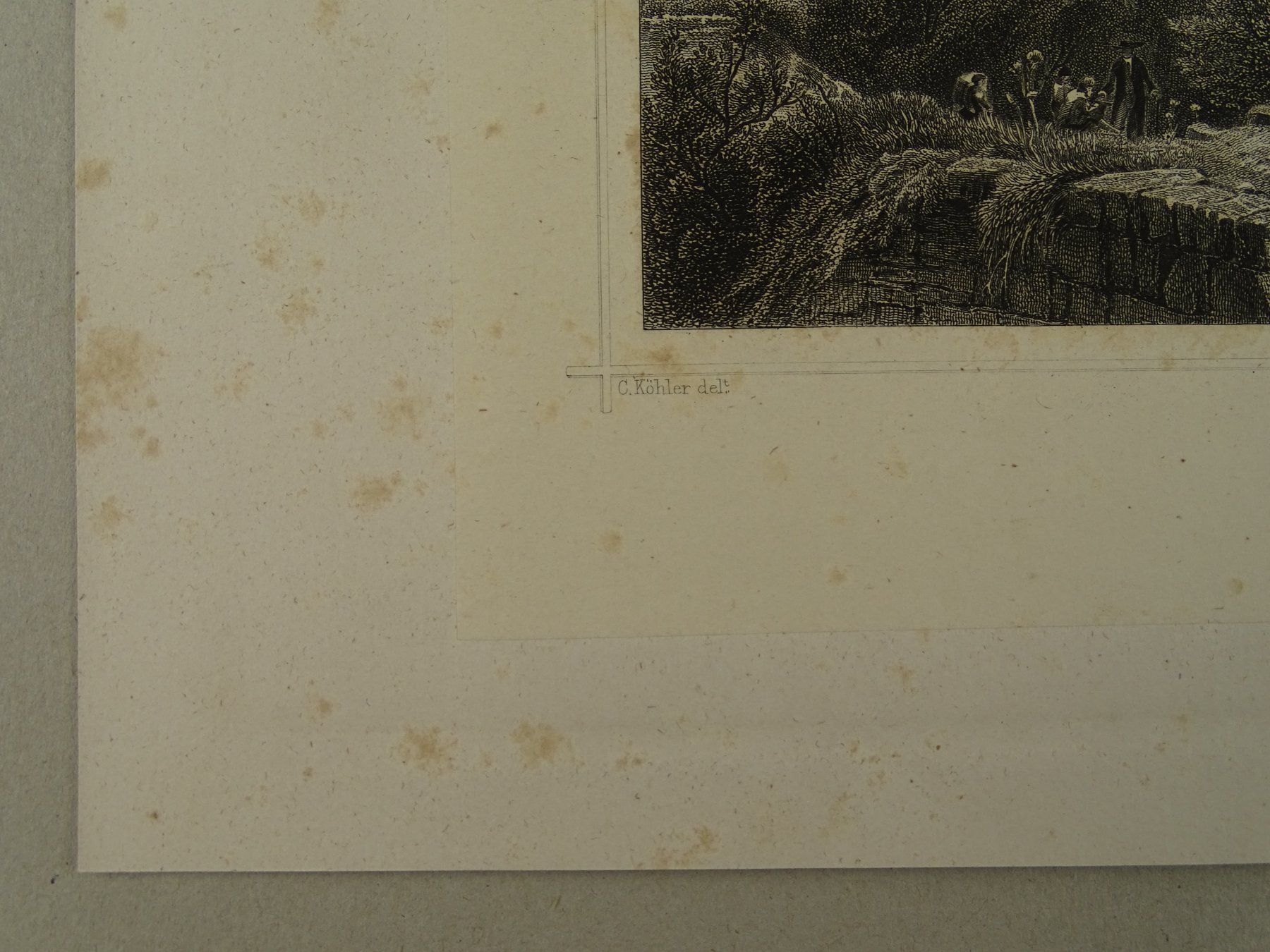 Stiche: BELLINZONA, STAHLSTICH 1856 – Gebraucht aus Grüningen von Kartensammler 8